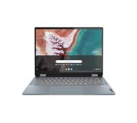 LENOVO IdeaPad Flex 5 14" 2 in 1 Chromebook Plus | 14 Inch Full HD Touch Laptop | Intel Core i3-1215U | 8GB RAM | 256GB SSD| Chrome OS | Stone Blue
