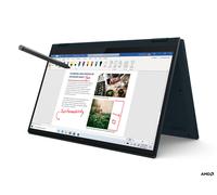 Lenovo IdeaPad Flex 5 14ALC05 AMD Ryzen™ 3 5300U Hybrid (2-in-1) 35.6 cm (14") Touchscreen Full HD 4 GB DDR4-SDRAM 128 GB SSD Wi-Fi 5 (802.11ac) Windows 10 Home in S mode UK English Blue