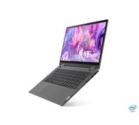 Lenovo IdeaPad Flex 5 15IIL05 Intel® Core™ i3 i3-1005G1 Hybrid (2-in-1) 39.6 cm (15.6") Touchscreen Full HD 4 GB DDR4-SDRAM 128 GB SSD Wi-Fi 6 (802.11ax) Windows 10 Home in S mode Graphite, Grey