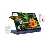 Lenovo IdeaPad Flex 5 2 in 1 Laptop Touchscreen, 14 Inch FHD Ultra Thin Light Touch Screen Convertible, Intel Core i5, 16GB RAM 512GB SSD, Windows 11 Pro|Lifetime Office|Backlit Keyboard|Thunderbolt