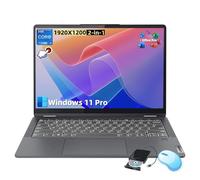 Lenovo IdeaPad Flex 5i 14" 2-in-1 Touchscreen Laptop - Intel 10-Core i5-1235U - 8GB RAM - 512GB SSD - 64GB SD Card - Intel Iris Xe Graphics - Backlit KB - Fingerprint - Windows 11 Pro - w/Drive