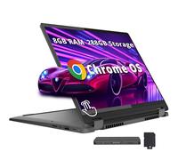 Lenovo IdeaPad Flex 5i 14" WUXGA 2-in-1 Touchscreen Chromebook, Intel i3-1315U, 8GB RAM, 288GB Storage(128GB eMMC+160GB Docking Station), UHD Graphics, Backlit Keyboard, Wi-Fi 6E, Chrome OS, Gray