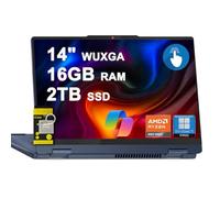 Lenovo IdeaPad Flex 5i 2-in-1 Laptop 14" WUXGA Touch AMD 8-core AI-Powered Ryzen 7 8840HS Up to 16 Tops 16GB RAM 2TB SSD for Creator Designer Business Professional Win11Pro ICP Hub Copilot AI PC