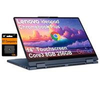 Lenovo IdeaPad Flex 5i Chromebook Plus 2-in-1 Laptop (14" FHD+ Touchscreen, Intel 10-Core i5-1334U, 8GB RAM, 512GB Storage(256GB+256GB IST SD)) Business, Home, Students, Webcam, Backlit KB, Chrome OS