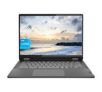 Lenovo IdeaPad Flex 5i Chromebook Plus 2-in-1 Laptop, 14" WUXGA Touchscreen, Intel 6-Core i3-1315U, 8GB RAM, 128GB eMMC + 256GB SD Card, Intel UHD Graphics, Wi-Fi 6, Backlit Keyboard, Chrome OS