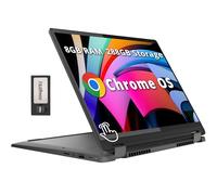 Lenovo IdeaPad Flex 5i Plus 14" WUXGA 2-in-1 Touch Chromebook, Intel i3-1315U, 8GB RAM, 288GB Storage (128GB eMMC+160GB Docking Station Set), Backlit Keyboard, FHD Webcam, Wi-Fi 6E, Chrome OS, Gray