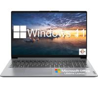 Lenovo IdeaPad Laptop, 15.6" HD Display, AMD Athlon Silver 3050U Processor, Windows 11 Home, 12GB RAM, 384GB SSD (128GB eMMC+256GB PCIe SSD), Webcam, HDMI, WiFi 6, USB Type-C, Long Battery Life, PCM