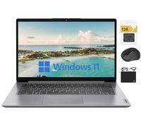 Lenovo Ideapad Laptop 2024 Premium, 14" HD Screen Thin Light, Intel Celeron N4020 (Upto 2.8GHZ), 4GB RAM, 256GB (128GB eMMC+ 128GB Card), WiFi, Webcam, 11+ Hours Battery, Window 11S+HubxcelAccessory