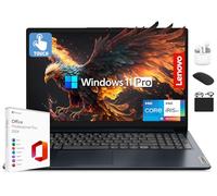 Lenovo IdeaPad Laptop 2025 Business Computer, 15.6" FHD Touchscreen, 24GB RAM, 1.5TB Storage (1TB SSD +500GB Ext), 10-Core Intel Core i5, Long Battery, HubxcelAccessory Win 11 Pro Lifetime Office 2024