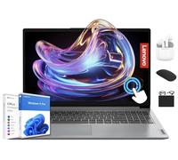Lenovo IdeaPad Laptop 2025 Flagship 15.6" FHD IPS Touchscreen Computer, 40GB RAM, 2.5TB Storage (2TB SSD + 500GB Ext.), 6-Core Intel i3, WiFi 6, HubxcelAccessory, Win 11 Pro with Lifetime MS Office