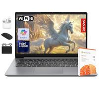 Lenovo IdeaPad Laptop Business Student 2025, 14 Inch Display, Intel Dual Core Processor, 36GB RAM + 1.6TB Storage (1TB SSD +128GB eMMC +500GB Ext), 11HRs, HubxcelAccessory, Office 365 1 Yr, Win 11