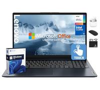 Lenovo IdeaPad Laptop for 2025-2026 Business Student, Lifetime Office, Al Computer, 10-Core Intel i5, 15.6" FHD Touchscreen, 40GB RAM, 1.5TB Storage (1TB SSD+500GB Ext), HubxcelAccessory, Win 11 Pro