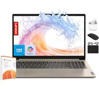 Lenovo IdeaPad Laptop for Business Student 2025, 15.6" Display, 20GB RAM + 1.6GB Storage (1TB SSD +128GB eMMC +500GB Ext), Dual Intel Core Processor, WiFi 6, HubxcelAccessory, Office 365 1 Yr, Win 11