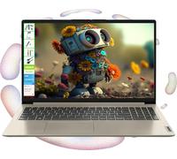 Lenovo IdeaPad Laptop with Microsoft Office and 1TB Cloud Storage (1-Year)| 15.6 inch HD Computer| 16GB RAM| 128GB eMMC & 128GB Portable SSD| Intel 2-Core CPU| Webcam| AI-Powered Windows 11| LE Bundle