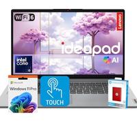 Lenovo IdeaPad Premium Series Laptop • 15.6 FHD Touchscreen • Intel Core i3 6-Core Processor • 40GB RAM • 2.5TB SSD (2TB PCIe SSD withHP P500 512GB Portable SSD) • Copilot & AI Ready • Windows 11 Pro