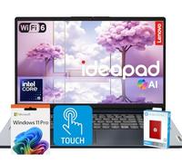 Lenovo IdeaPad Premium Series Laptop • 15.6 FHD Touchscreen • Intel Core i5 10-Core Processor • 40GB RAM • 1TB SSD (512GB PCIe SSD withHP P500 512GB Portable SSD) • Copilot & AI Ready • Windows 11 Pro