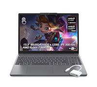 Lenovo IdeaPad Slim 3 15.3" WUXGA Touchscreen Laptop - AMD Ryzen 7 8840HS, 16GB DDR5 RAM, 512GB SSD, AMD Radeon 780M, Bluetooth, Wi-Fi6, Webcam, Windows 11, Luna Grey, w/USB Hub W/GaLiMu