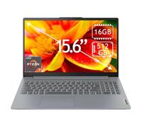 Lenovo IdeaPad Slim 3 15.6" Full HD Touchscreen Laptop - AMD Ryzen 7 5825U, 16GB Memory, 512GB SSD, Arctic Grey