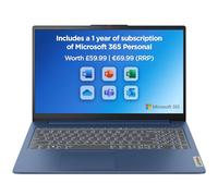 Lenovo IdeaPad Slim 3 Laptop 40.6 cm (16") WUXGA Intel® U U300 4 GB LPDDR5-SDRAM 128 GB SSD Wi-Fi 5 (802.11ac) Windows 11 Home in S mode Blue