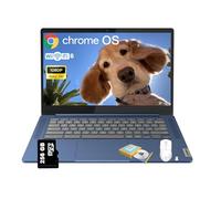Lenovo IdeaPad Slim 3 Chromebook • 14'' FHD 250nits Display • MediaTek Kompanio 520 CPU (8-Core) • 4GB LPDDR4X • 64GB eMMC & 256GB Micro SD Card • Wi-Fi 6 • Chrome OS • Accessories