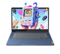 Lenovo IdeaPad Slim 3 Chromebook - 14" FHD Display, MediaTek Kompanio 520, 4GB RAM, 64GB eMMC+64GB Micro SD, Wi-Fi 6, Chrome OS