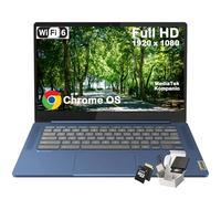 Lenovo IdeaPad Slim 3 Chromebook - 14'' Full HD (1920 x 1080) Display, 8-Core MediaTek Kompanio 520 CPU, Wi-Fi 6, for Business Student, (4GB RAM | 64GB eMMC + 256GB Micro SD Card)
