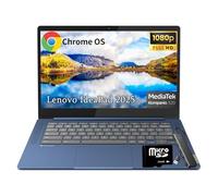 Lenovo IdeaPad Slim 3 Chromebook 2025, MediaTek Kompanio 520, 14″ FHD Display (1920 x 1080), Chrome OS, 4GB LPDDR4X, 320GB Storage (64GB eMMC+256 GB MSD), Wi-Fi 6, for Business Student, w/Accessories