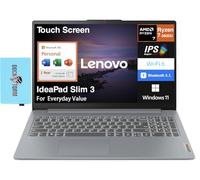 Lenovo IdeaPad Slim 3 Everyday Value Laptop 15.6" FHD (AMD Ryzen 7 5825U, 16GB LPDDR4, 512GB M.2 PCIe SSD, AMD Radeon, Win 11 Pro) w/MS 365 Personal, DKZ USB Port Expander