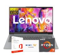 Lenovo Ideapad Slim 3 Laptop for Student & Business Thanksgiving Edition with Microsoft Office, Backlit Keyboard, AMD Ryzen 7 5825U, 15.6" FHD Display, 16GB RAM, 512GB SSD, Windows 11 Pro, WOWPC USB
