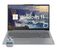 Lenovo IdeaPad Slim 3 Touchscreen Laptop, 15.6" Business Laptop Computer, Windows 11 Home 16GB RAM 1TB SSD, AMD Ryzen 7 5825U, FHD IPS Display, Numeric Keypad, SageNova Earphones, Arctic Grey