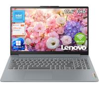 Lenovo IdeaPad Slim 3i 15.6 FHD Laptop, Intel N100 Processor, 128GB SSD | Microsoft Office 365 Included, 4-Core, DDR5 RAM, WiFi 6, USB-C, Long Battery Life, Windows 11, Business & Student AI Laptop