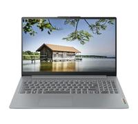 Lenovo IdeaPad Slim 3i 15.6" FHD Laptop, Intel Processor N150, 4 Cores, Integrated Intel Graphics, 8GB LPDDR5 RAM, 128GB UFS, Windows 11 Home, Arctic Grey, Microsoft 365, EAT Laptop Foldable Stand