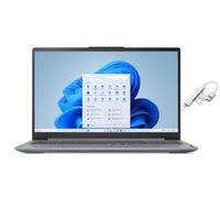 Lenovo IdeaPad Slim 3i 15.6" Laptop | Intel Processor N100 | Intel UHD Graphics | Webcam | Artic Grey | 4GB RAM DDR5 | 128GB SSD | Windows 11 S | Bundle with USB 3.0 Hub