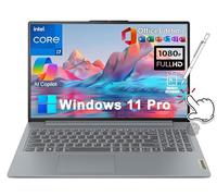 Lenovo IdeaPad Slim 3i Copilot AI Business Laptop, Lifetime MS Office, 15.6" FHD Touchscreen, Intel 10-Core i7-1355U, 16GB DDR5 RAM, 1TB SSD, Backlit KB FP Reader, Wi-Fi 6, Windows 11 Pro, w/Accessory