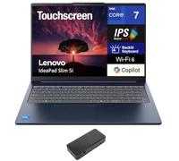 Lenovo IdeaPad Slim 5i HIGH Performance Laptop 16.0" WUXGA (Intel Core 7 240H, 64GB DDR5, 8TB PCIe SSD, Intel UHD, Win 11 Home) w/USB-C Dock