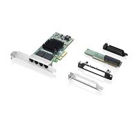 Lenovo Intel I350-T4 - Adaptateur réseau - PCIe 2.1 - Gigabit Ethernet x 4 - pour ThinkCentre M720, M920, ThinkStation P330, P330 (2nd Gen), P340, P410, P520, P720, P920