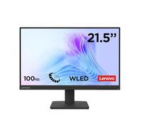 Lenovo L22-4e - FHD 21.5" Monitor (IPS, 1920x1080, Refresh Rate 100Hz, 4ms Response Time, HDMI 1.4, VGA, VESA 100 x 100 mm) Tilt Stand, Raven Black