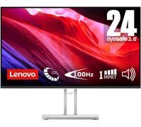 LENOVO L24i-4A Full HD 24" IPS Monitor - Grey, Silver/Grey