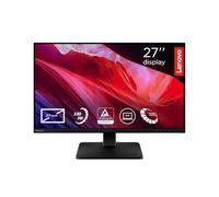 Lenovo L27qe Monitor 27 inch | QHD, 100 Hz, IPS, 4ms, 16:9, HDMI 2.1 - DP 1.4 | VESA Adaptive Sync | VESA mount 100mm | Tilt |Raven Black