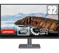 Lenovo L32p-30 LED display 80 cm (31.5") 3840 x 2160 pixels 4K Ultra HD Black