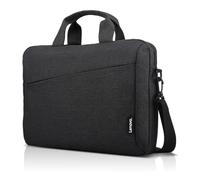 Lenovo Laptop Shoulder Bag T210, 15.6-Inch Laptop or Tablet, Sleek, Durable and Water-Repellent Fabric, Lightweight Toploader, Business Casual or School, GX40Q17229, Black