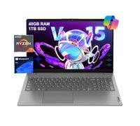 Lenovo Laptop V15 for Business, Home, Student (15.6" FHD, AMD Ryzen 7 7730U (Beat Intel i7-1355U), 40GB RAM, 1TB SSD), Numeric Keypad, Webcam w/Shutter, RJ-45, Win 11 Pro w/AI Copilot, Grey