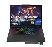 Lenovo Legion 5 15.1" WQXGA 165Hz Gaming Laptop, Intel i9-14900HX, RTX 5070 GDDR7, 64GB DDR5, 2TB SSD, 24-Zone RGB Backlit Keyboard, 5.0MP Camera, Wi-Fi 7, Win11 Pro, Black, 1TB Docking Station