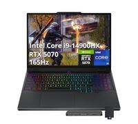 Lenovo Legion 5 16" WQXGA 165Hz Gaming Laptop, Intel i9-14900HX, 64GB DDR5, 4TB SSD, NVIDIA GeForce RTX 4070 8GB GDDR6, RGB Backlit Keyboard, Wi-Fi 6E, Windows 11 Pro, Gray, 256GB Docking Station Set