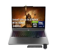 Lenovo Legion 5 16" WQXGA 240Hz Gaming Laptop, Intel Ultra 9 275HX, GeForce RTX 5060 8GB GDDR7, 32GB DDR5, 2TB SSD, 24-Zone RGB Backlit Keyboard, WiFi 7, Windows 11, Gray, 512GB Docking Station Set
