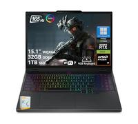 Lenovo Legion 5 AI-Powered Gaming Laptop | 15.1" WQXGA OLED 165Hz | AMD Ryzen 7 260 | 32GB DDR5 1TB SSD | GeForce RTX 5060 8GB (Up to 572 AI Tops) | RGB Backlit Wi-Fi 7 Win11 Pro w/DLCA Accessory