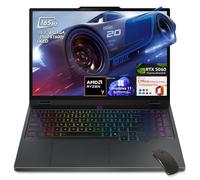 Lenovo Legion 5 Gaming Notebook, (15.1" WQXGA OLED 165Hz, AMD Ryzen 7 260, RTX 5060, 16GB DDR5 2TB SSD,) Backlit KB, WiFi7, Win11 Pro Office Lifetime License, Eclipse Black, w/Mouse, W/GaLiMu
