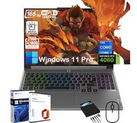 Lenovo Legion 5i Gaming Laptop - with External CD/DVD Drive & Office Lifetime, 16" 165Hz Display, Intel 24-Core i9-14900HX, RTX 4060, Backlit KB, Win 11 Pro, w/Accessories (32GB DDR5 RAM | 2TB SSD)