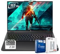 Lenovo Legion 5i Premium Gaming Laptop, 14th Gen Intel 24-Core i9-14900HX, GeForce RTX 4060(TGP 140W), 16" WQXGA 165Hz Display, RGB Backlit KB, Low Blue Light, W/Portable SSD(32GB|1TB SSD|Win11 Home)