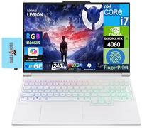 Lenovo Legion 7i Gaming Laptop 16.0" 240Hz IPS WQXGA Display (Intel i7-14700HX, GeForce RTX 4060 8GB, 32GB DDR5, 2x1TB SSD (2TB), RGB KB, Fingerprint, 2 TB 4, Win 11 Pro) w/DKZ USB Port Expander